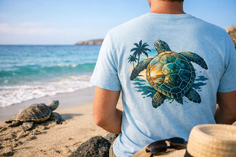 Sea Turtle T Shirts That Carry the Coast