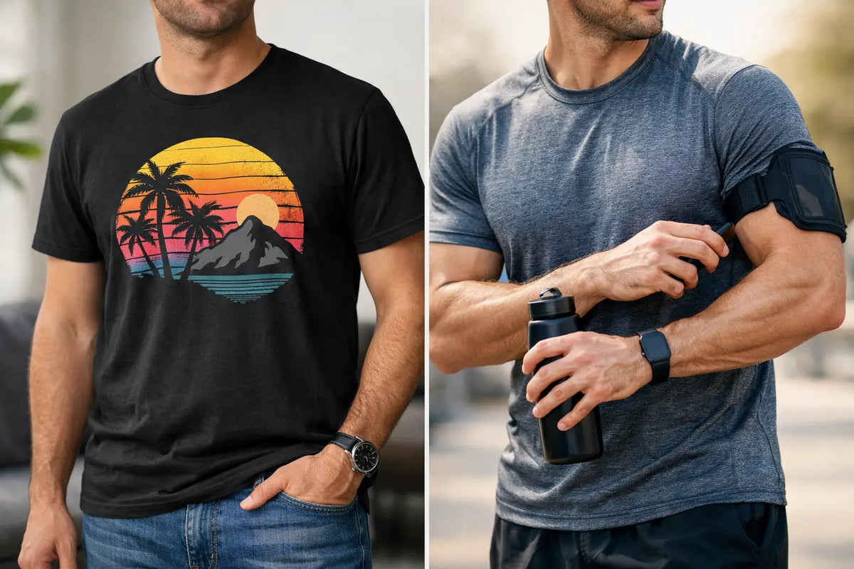 Graphic Tees vs Performance Shirts: Which Fits?