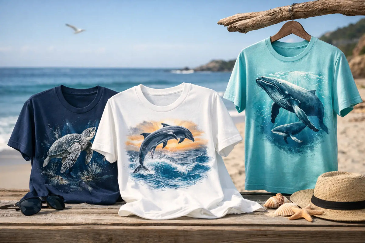 Best Marine Animal Shirt Designs for Coastal Life