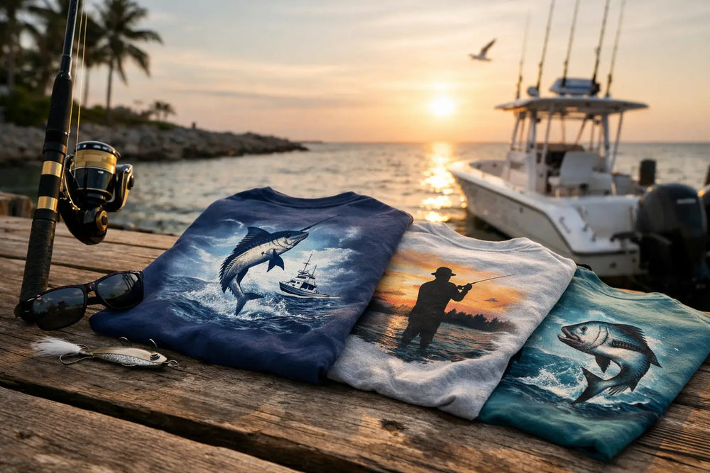 Fishing Lifestyle T Shirts That Carry the Tide