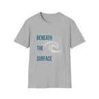 T-Shirt — "Beneath the Surface" Ocean Wave Graphic Tee