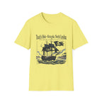 Teach's Hole Ocracoke, North Carolina T-Shirt — Blackbeard Pirate Ship Coastal Souvenir