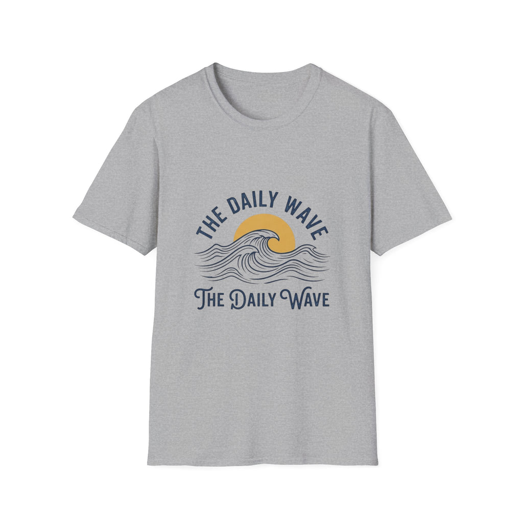 Daily Wave T-Shirt — Retro Sunset Surf Tee