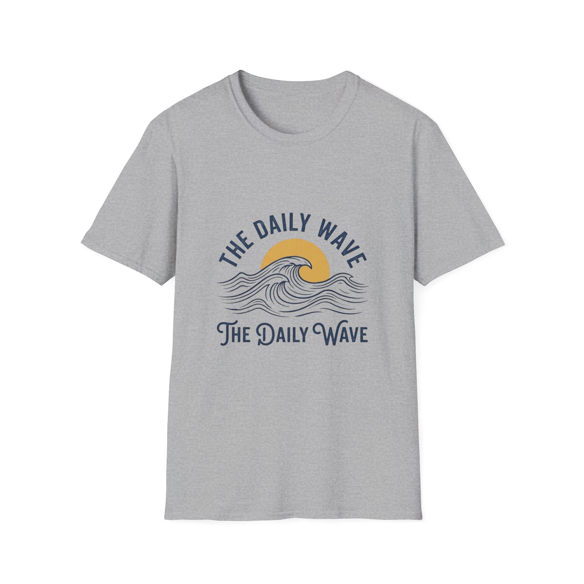 Daily Wave T-Shirt — Retro Sunset Surf Tee
