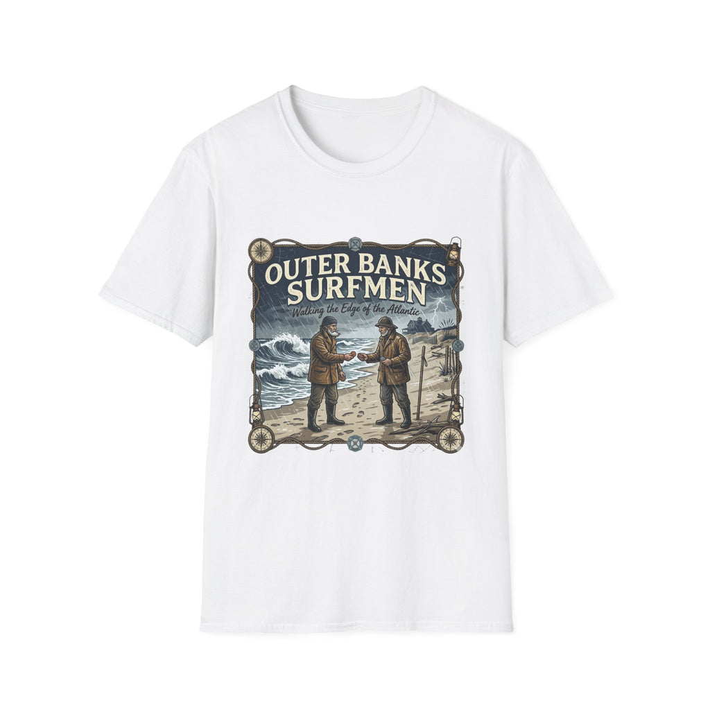 Outer Banks Surfmen T-Shirt — Vintage Coast Rescue Design