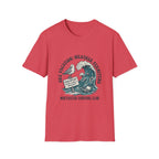 Nor'easter Survival Club T-Shirt — "OK, Vacation: Weather Permitting" Seagull & Wave Tee