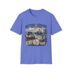 Outer Banks Road Trip T‑Shirt — Hatteras to Ocracoke Coastal Vintage Design