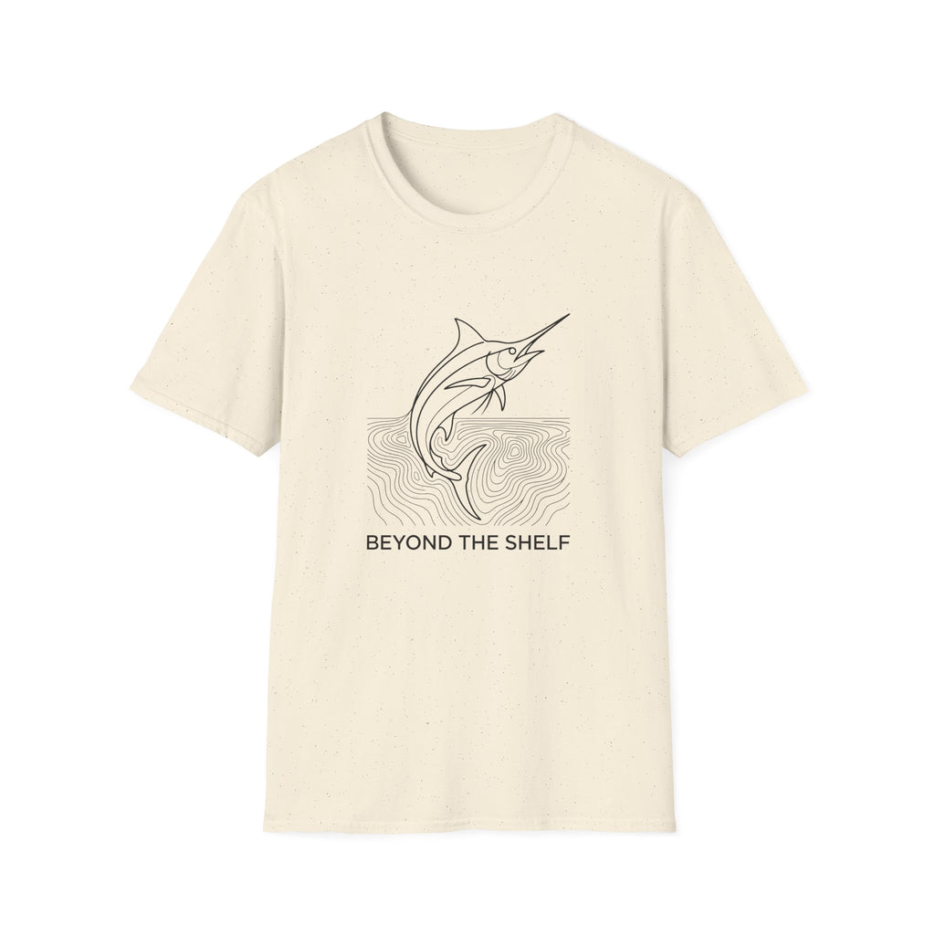 Shoreline Marlin Graphic T-Shirt – Vintage Wave Fishing Tee