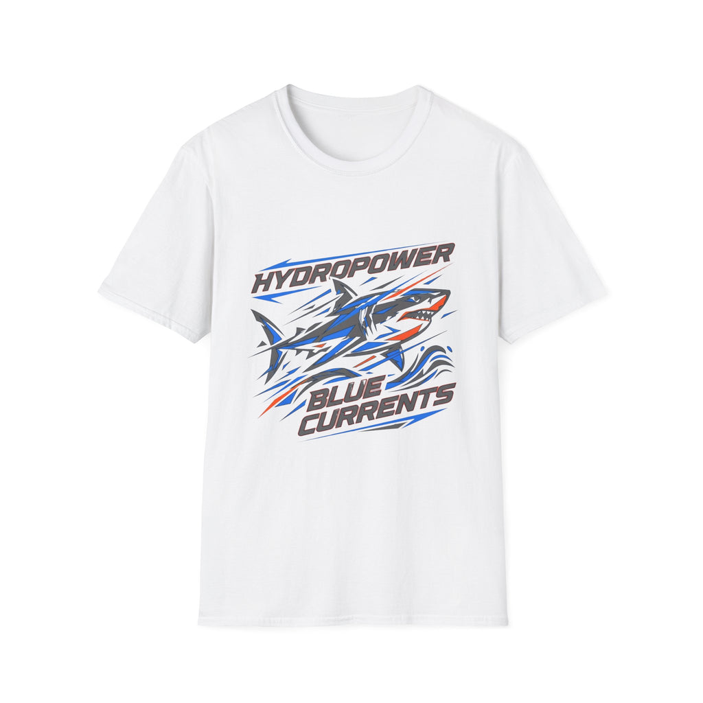 Hydropower Blue Currents Shark T-Shirt