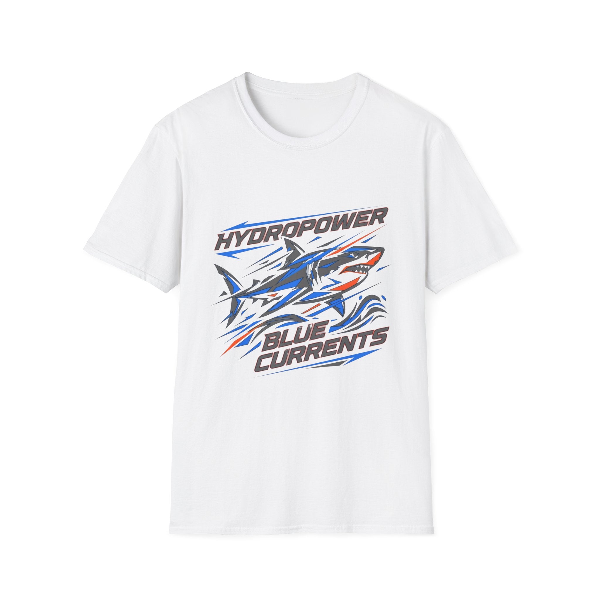 Hydropower Blue Currents Shark T-Shirt