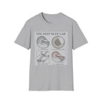 Nautilus Anatomy T-Shirt – The Deep Blue Lab Vintage Sea Life Tee