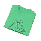 Surf Culture T-Shirt – Minimal Wave Graphic Tee