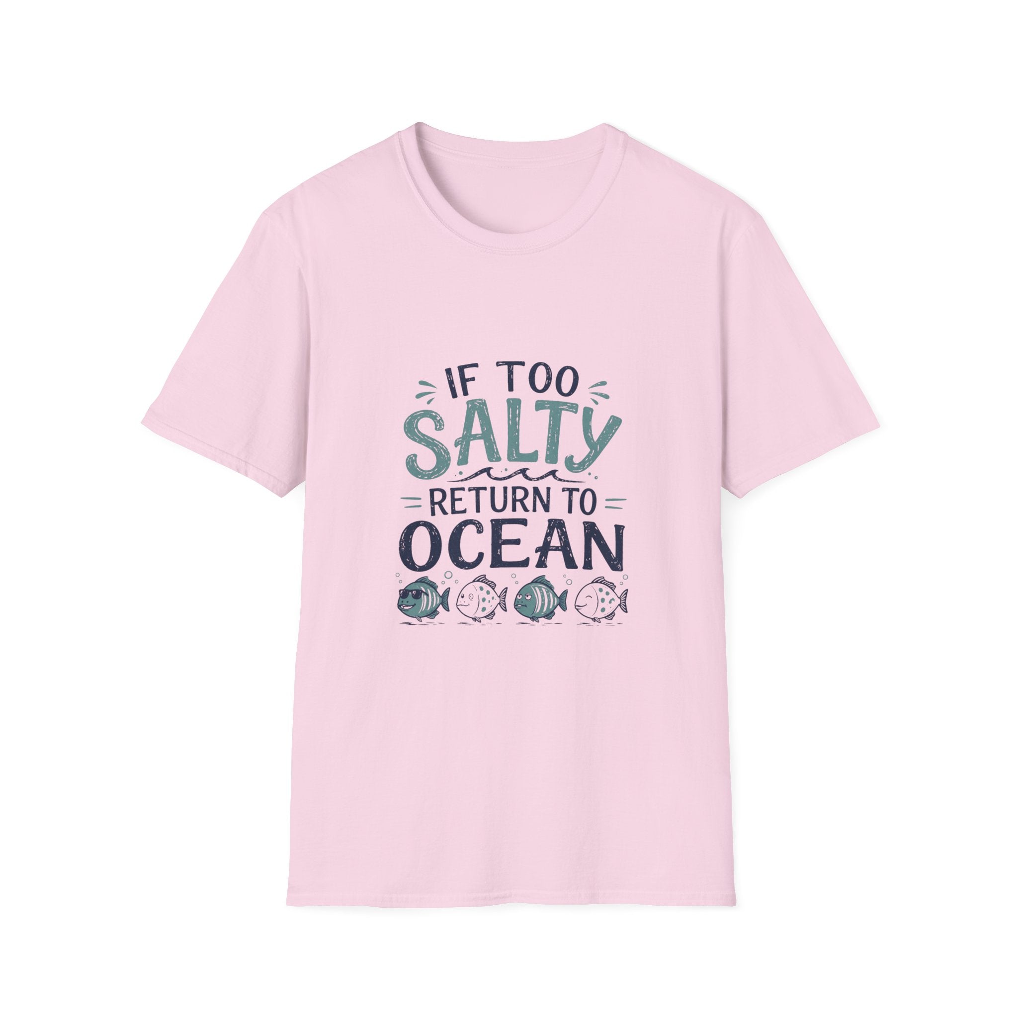 If Too Salty Return to Ocean T-Shirt — Beachy Funny Nautical Tee