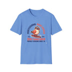 T-Shirt — "Professional Wave Dodger: Zero Turns Given" Surf Humor Tee