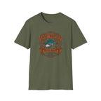 Coast Wanderer Surf Crest T-Shirt – "Ride the Wave" Vintage Ocean Tee