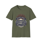 T-shirt "Crâne tempête" — T-shirt nautique pirate "Propager et survivre"