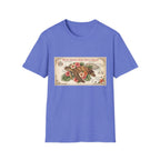 Vintage Floral Label T-Shirt — 'Special Bouquet' Retro Botanical Graphic
