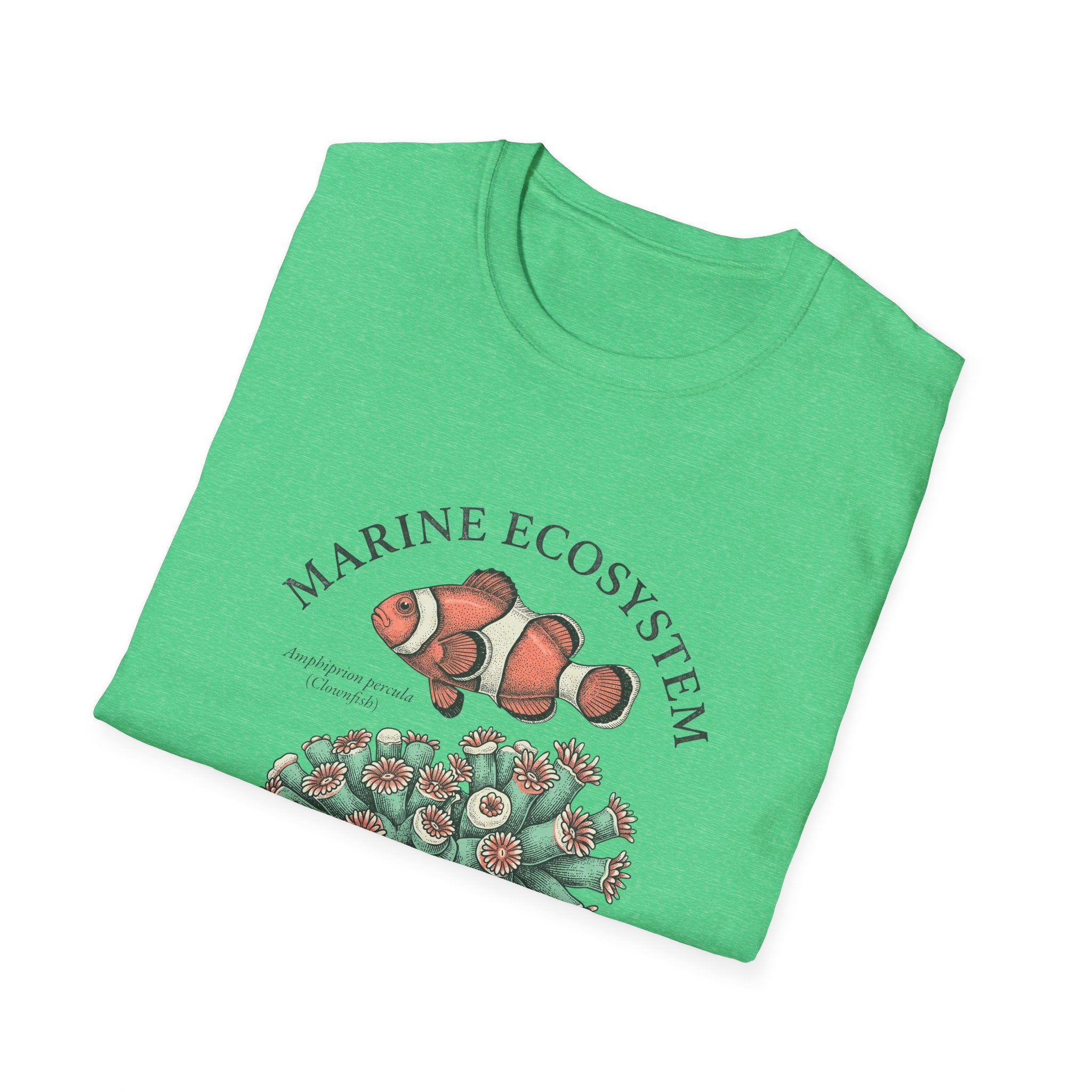 Marine Ecosystem Clownfish & Coral T-Shirt