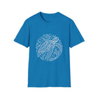 Sea Turtle Mandala T-Shirt – Hand-Drawn Ocean Art Tee