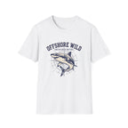 Shark Tee – "Offshore Wild" Graphic Fishing T-Shirt