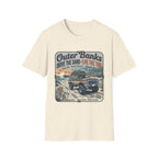 Outer Banks T-Shirt — "Drive the Sand • Live the Tide" Vintage Beach Tee