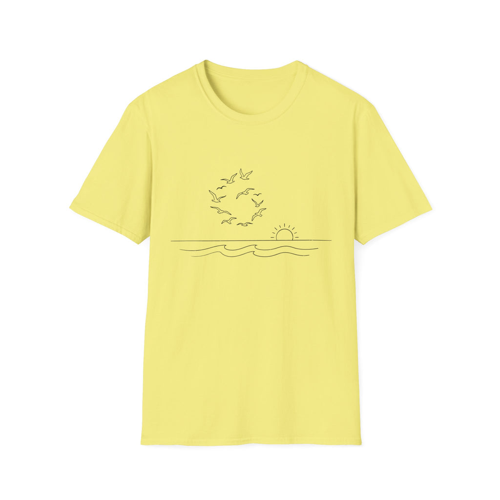 Sunset Seagulls T-Shirt