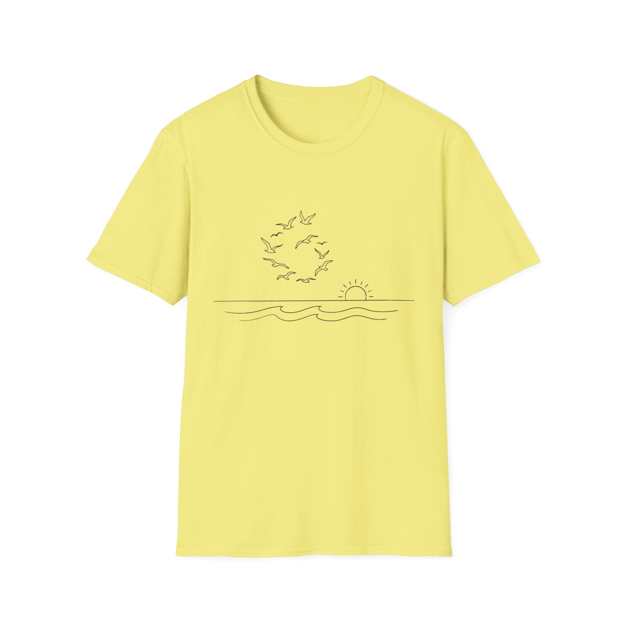 Sunset Seagulls T-Shirt