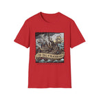 Fall of Blackbeard 1718 T-Shirt — Historic Pirate Battle Tee