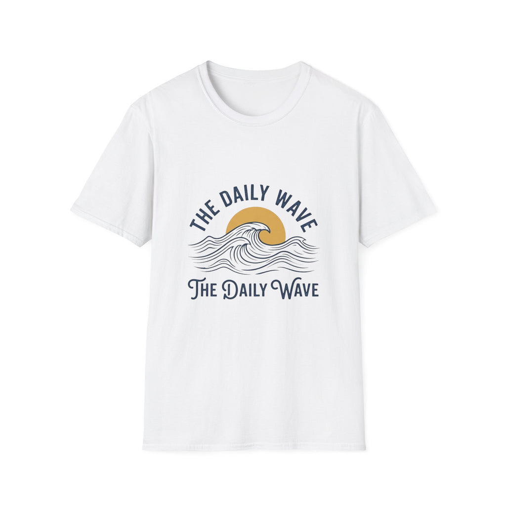 Daily Wave T-Shirt — Retro Sunset Surf Tee