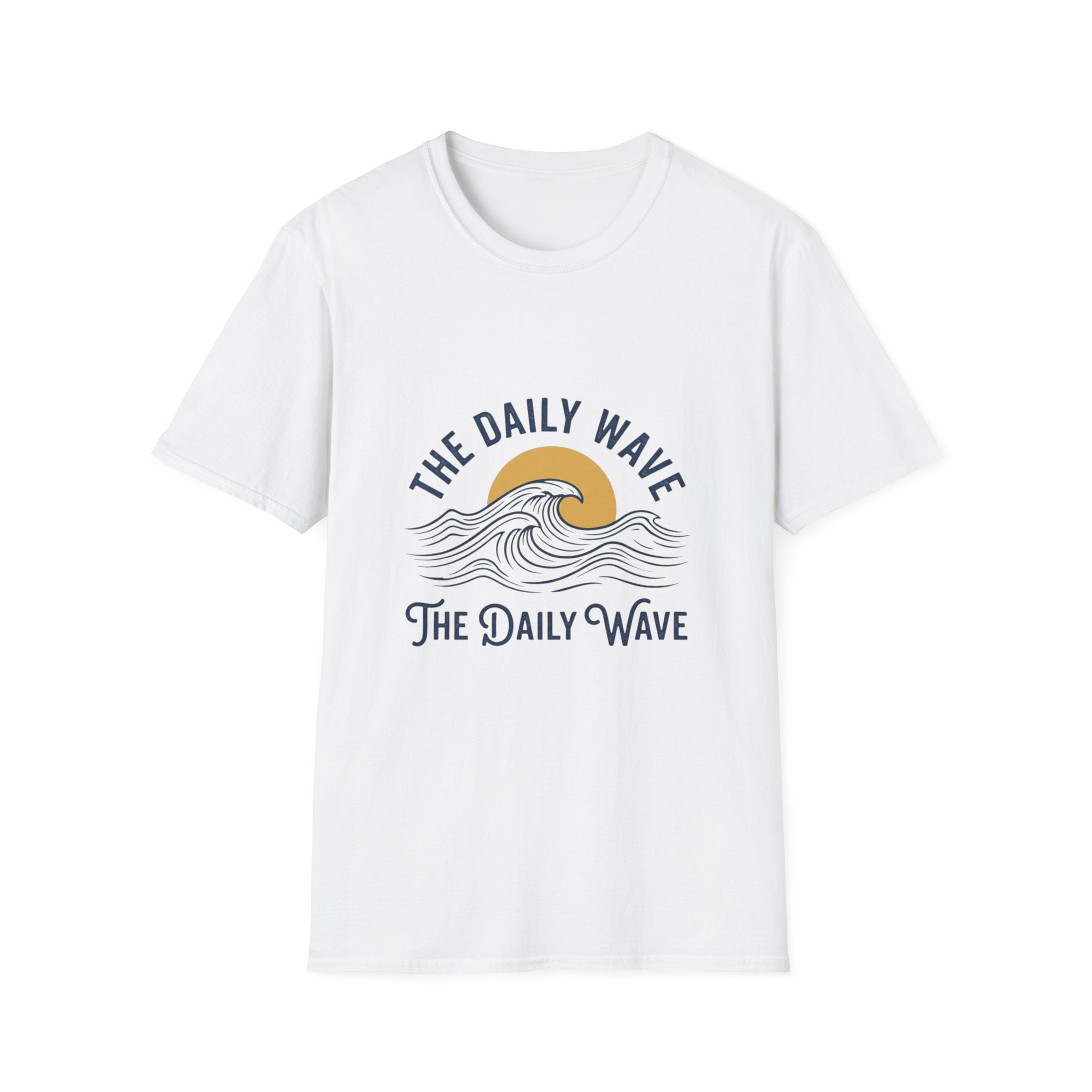 Daily Wave T-Shirt — Retro Sunset Surf Tee
