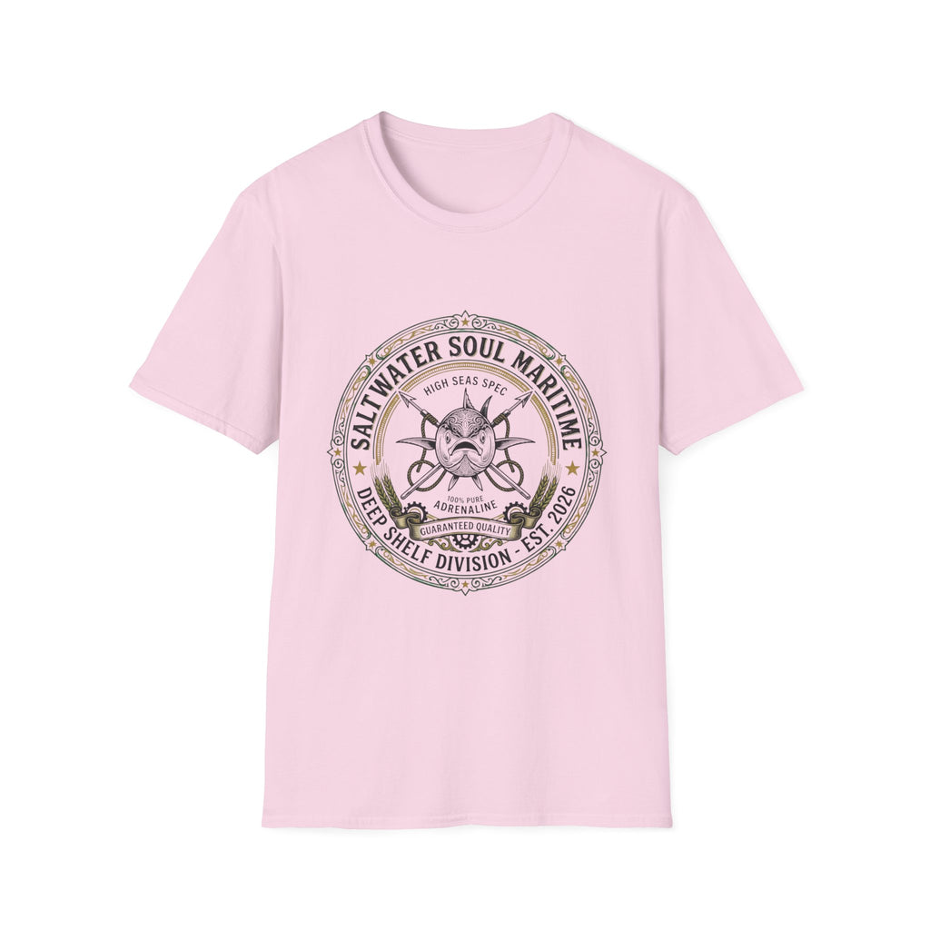 Saltwater Soul Maritime T-Shirt — Vintage Nautical Anchor Graphic