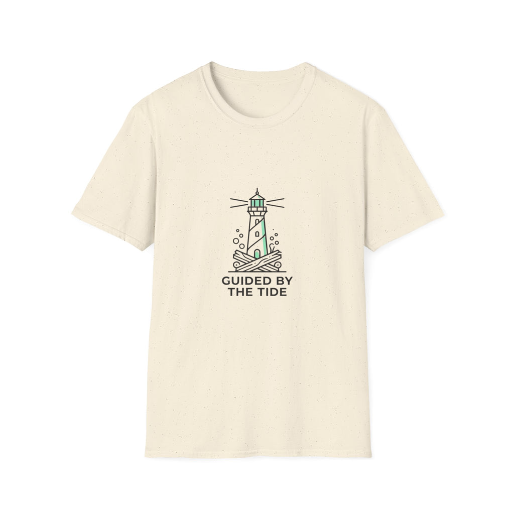 Lighthouse 'Guided by the Tide' Graphic T-Shirt