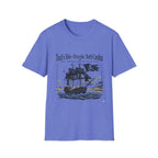 Teach's Hole Ocracoke, North Carolina T-Shirt — Blackbeard Pirate Ship Coastal Souvenir
