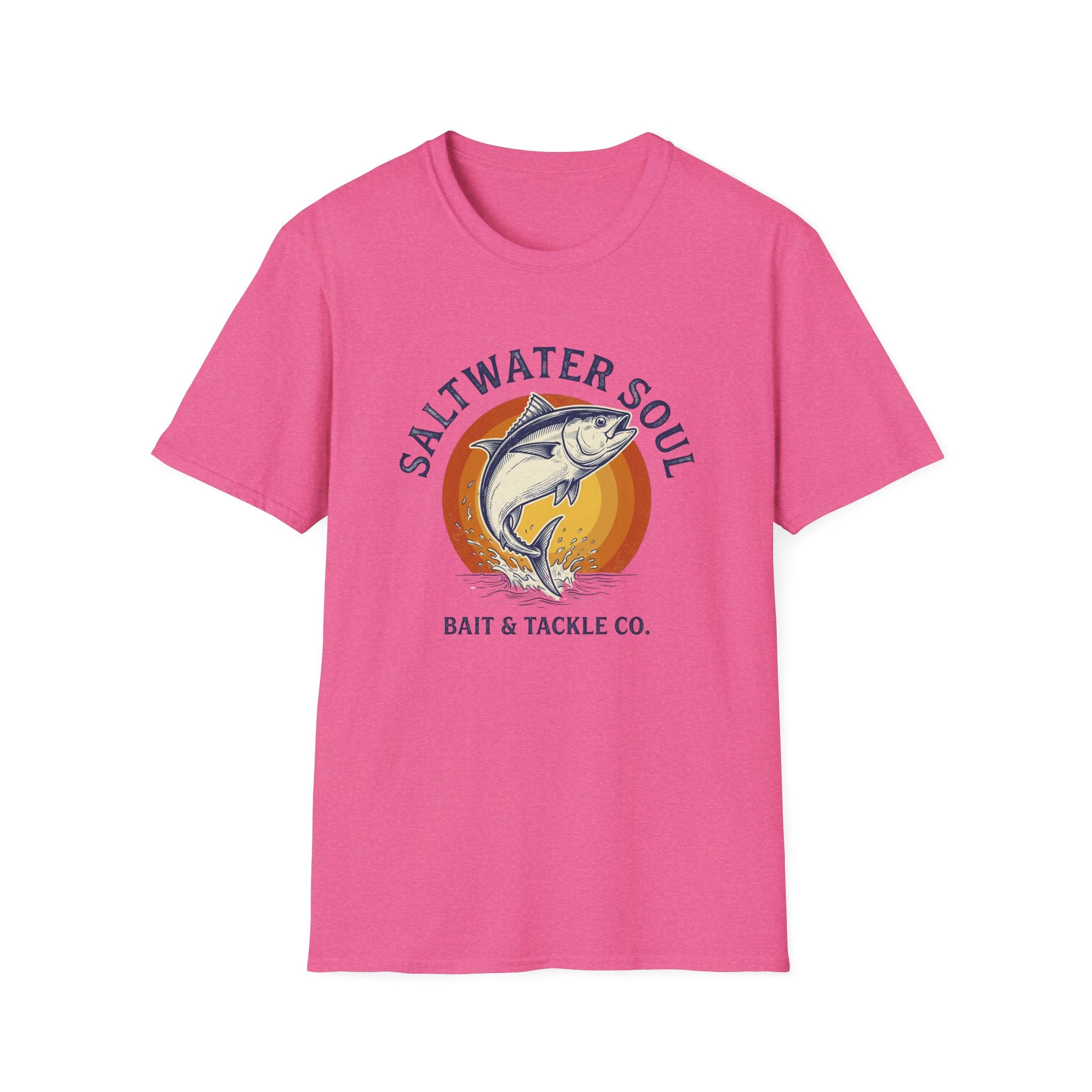 T-shirt de pêche Saltwater Soul — T-shirt côtier Appâts et matériel de pêche