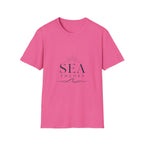 Sea Theory T-Shirt — Minimal Coastal Graphic Tee
