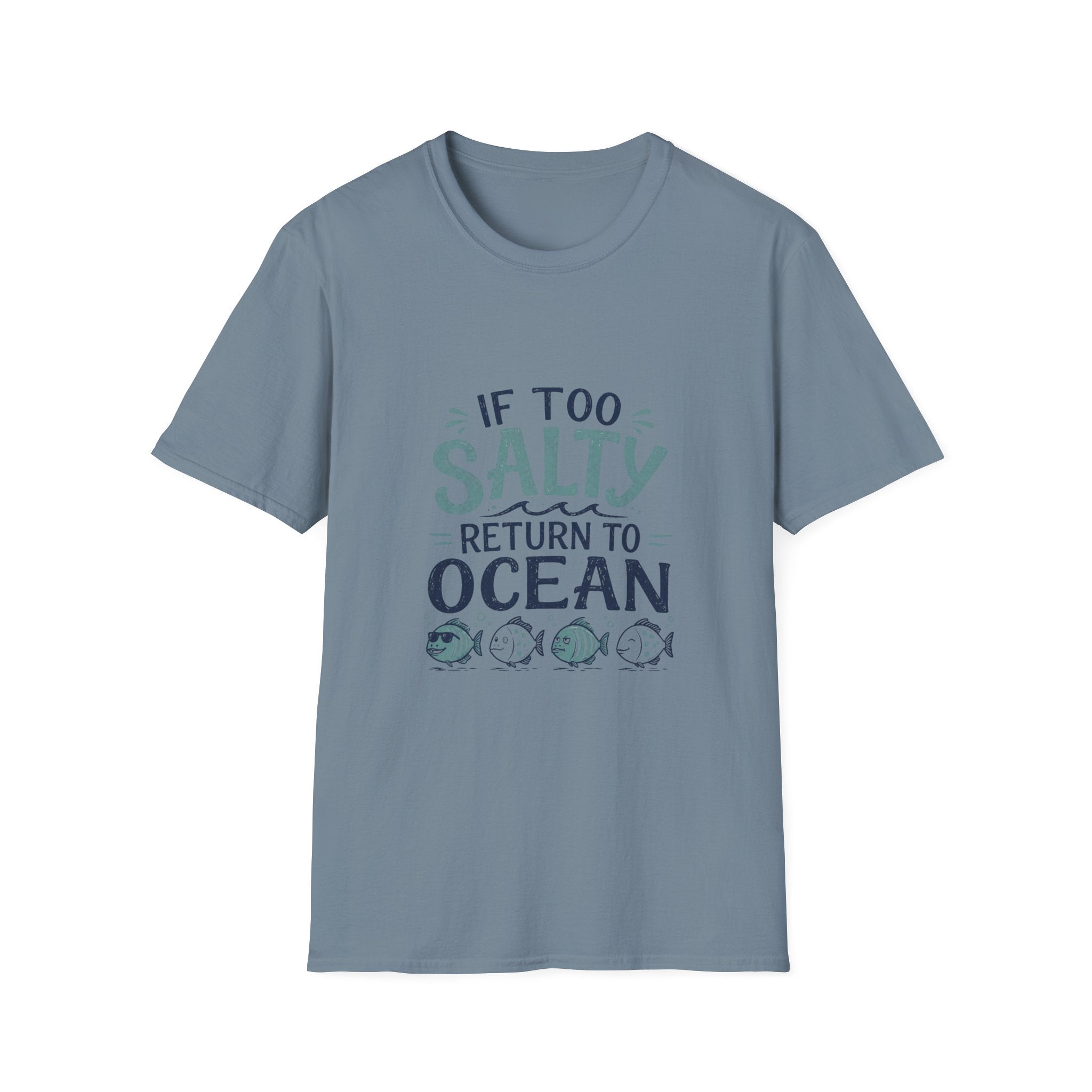 If Too Salty Return to Ocean T-Shirt — Beachy Funny Nautical Tee