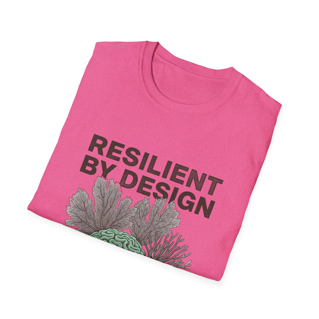 T-shirt « Resilient By Design » Corail — T-shirt pour la conservation des océans