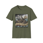 Fall of Blackbeard 1718 T-Shirt — Historic Pirate Battle Tee
