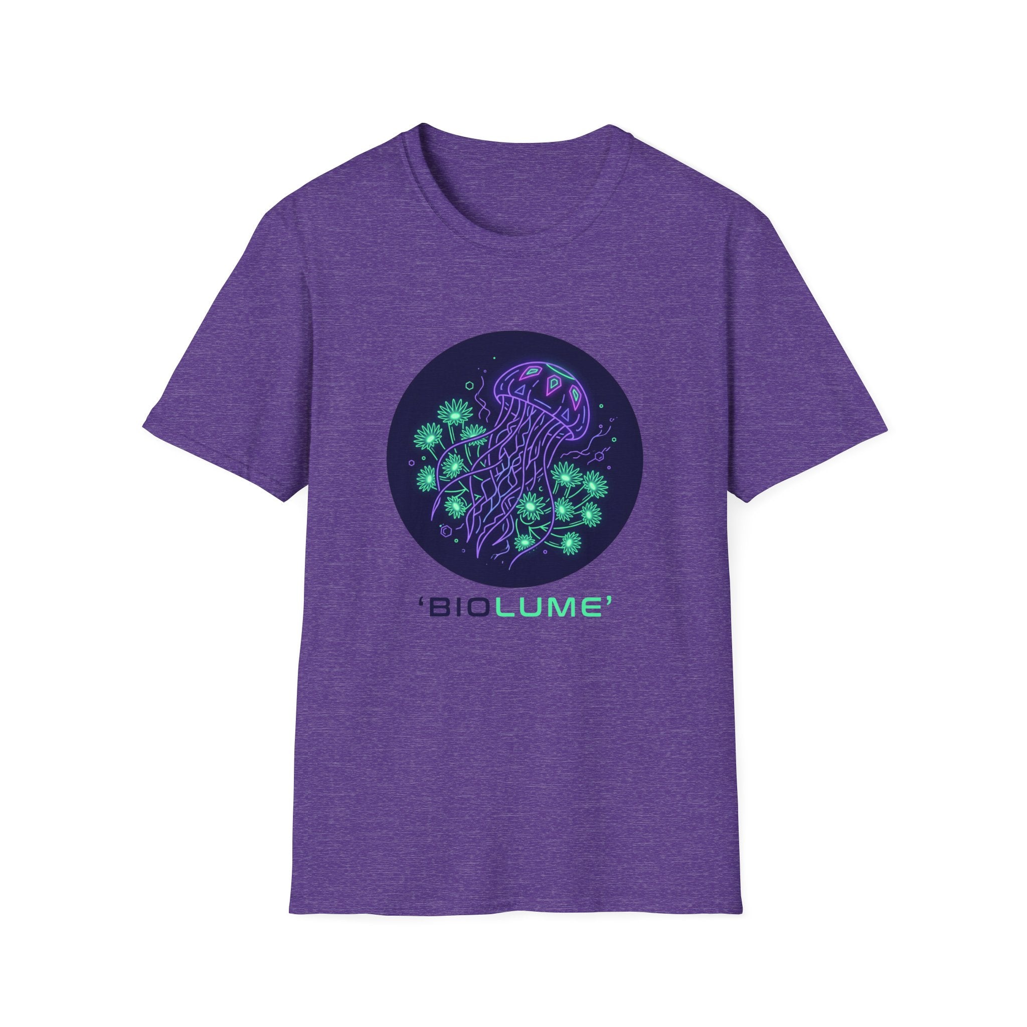 Biolume Jellyfish T-Shirt — Glowing Deep Sea Graphic Tee