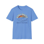 Stay Salty Beach Culture T-Shirt — Retro Wave Surf Graphic Tee