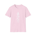 Shark Family Graphic T-Shirt — Vertical White Sharks Design