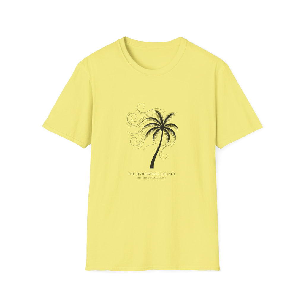 Palm Tree Graphic T-Shirt — Minimal Coastal Vibe (The California Dream)