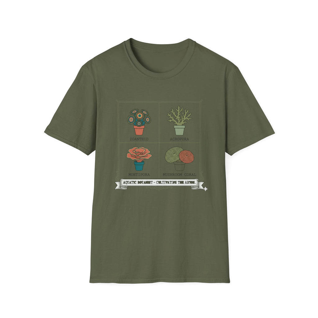 Plant Lover T-Shirt — Botanical Pots Design (Succulent & Cactus)