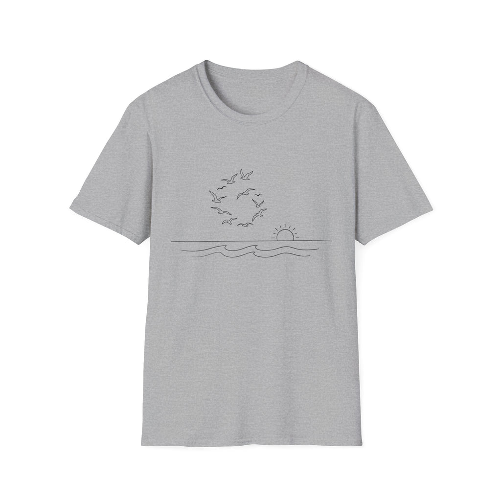 Sunset Seagulls T-Shirt