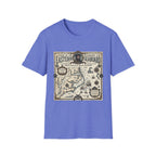 Eastern Seaboard 1718 Vintage Pirate Map T-Shirt