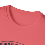 Anchor Skull T-Shirt — "Born of the Brine / Death or Depth" Nautical Graphic Tee
