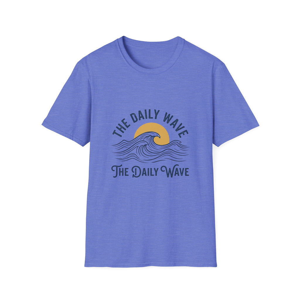Daily Wave T-Shirt — Retro Sunset Surf Tee
