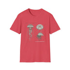 Vintage Jellyfish Illustration T-Shirt — Marine Biology Art Tee