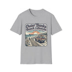 Outer Banks Beach Lifestyle T-Shirt — Vintage Coastal Surf & Sand Graphic Tee