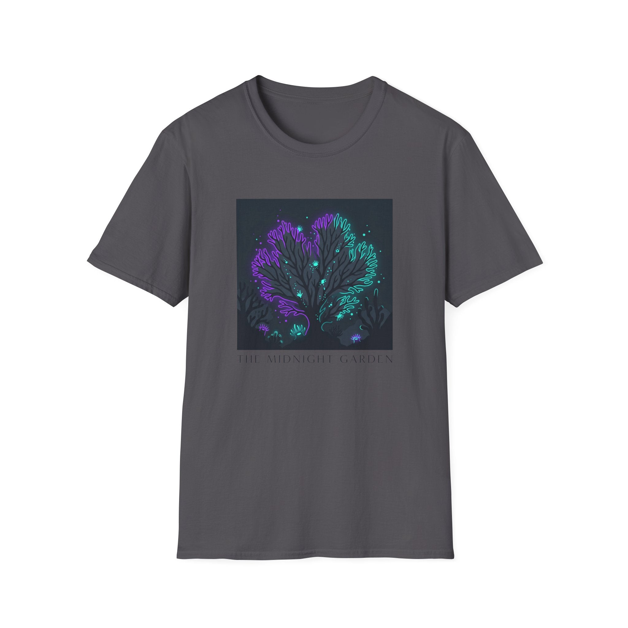 Moonlight Ginkgo T-Shirt — Night Garden Floral Tee